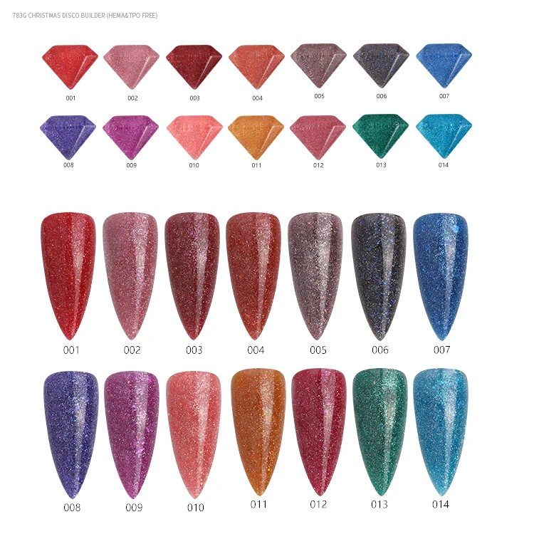 Christmas fantasy gel nail builder builder color gel for nails gel for nail extension 1 kg