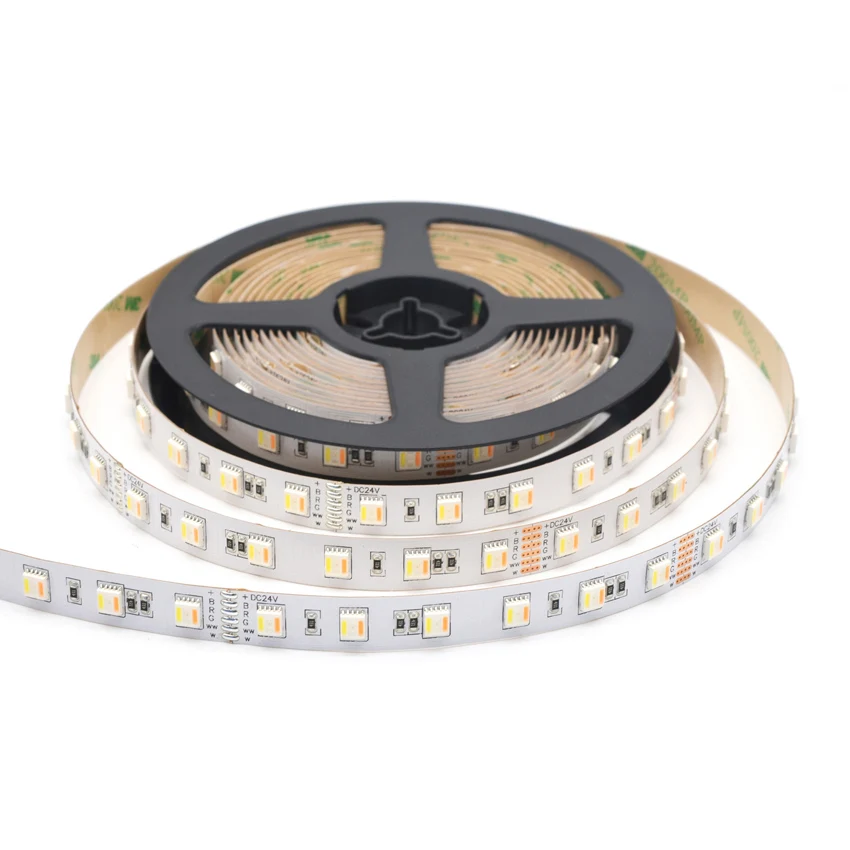 Оптовая продажа, умная наружная гибкая светодиодная лента RGB 5050 SMD 10 м с регулируемой яркостью