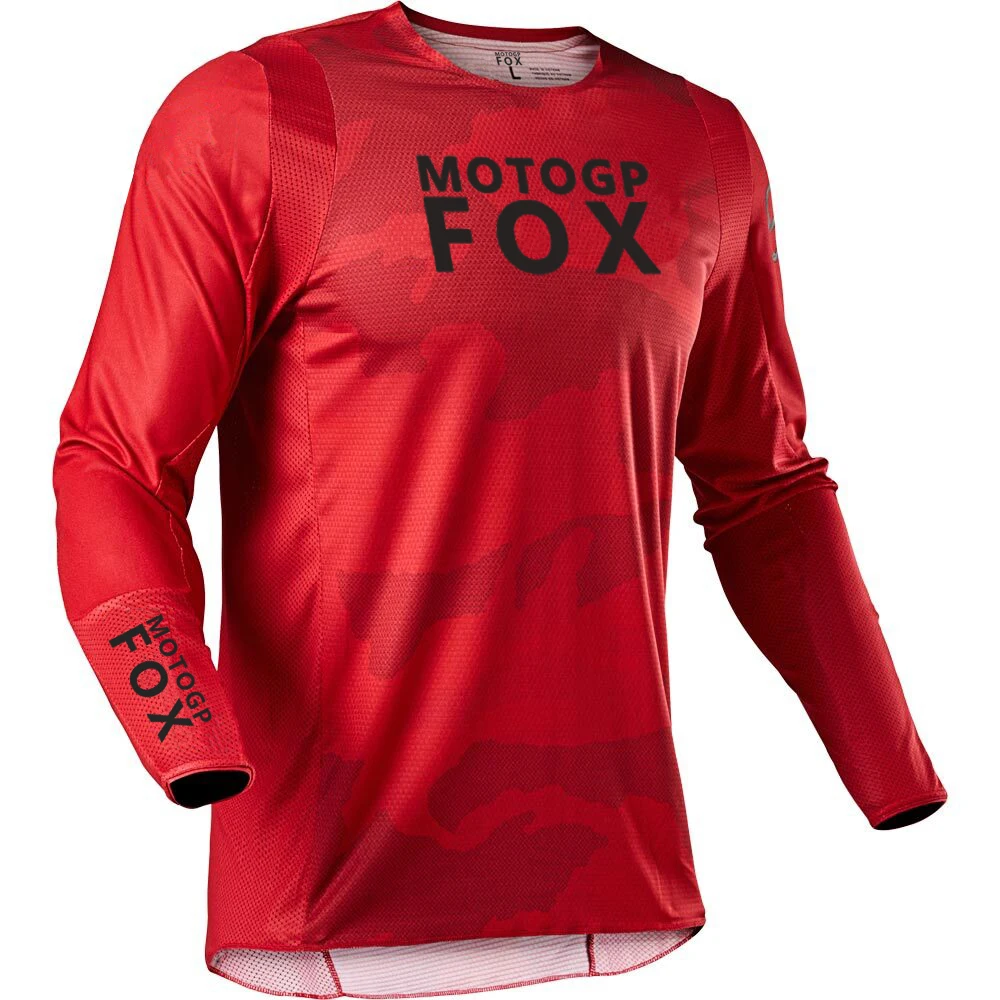 Hot Sales MotogpFox Race Falcon Jersey Street Moto Summer Long Sleeve Mountain Bicycle Offroad Racing T-shirt