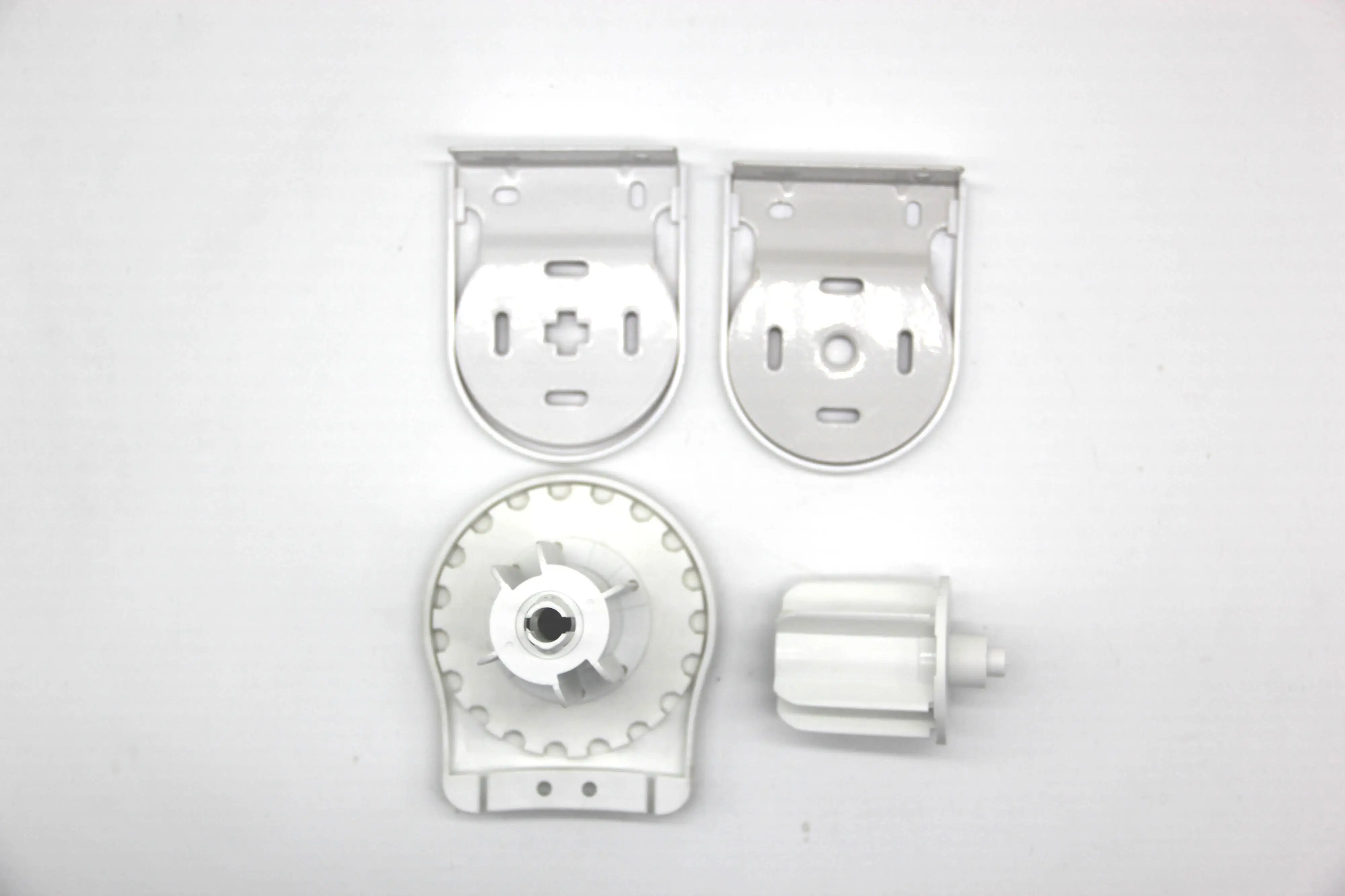 38mm Open Roll with 45mm Plastic Cover Roller blinds control clutch with metal Extentioned Bracket Cover Capacity 8kilo Tiny Gap