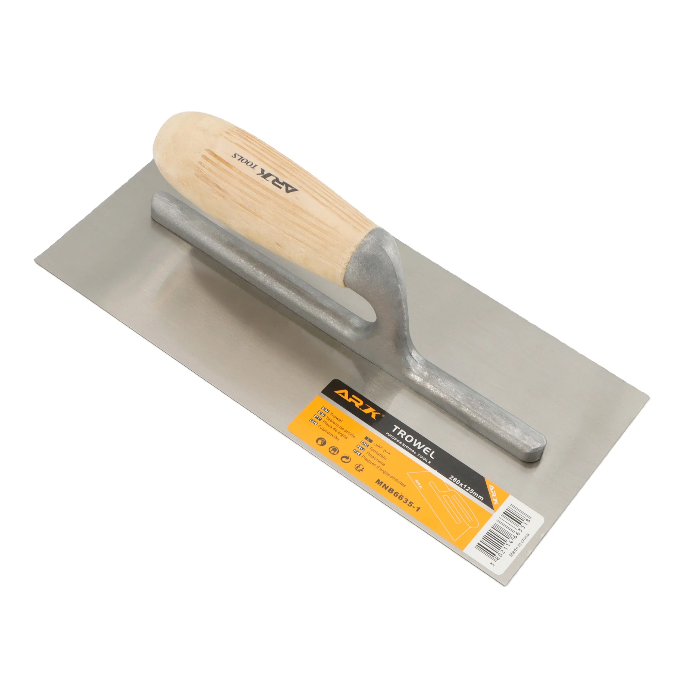 Plastering Handle Trowel Bricklaying Concrete Trowel Construction Tools Trowel Bricklaying With Wooden Handle