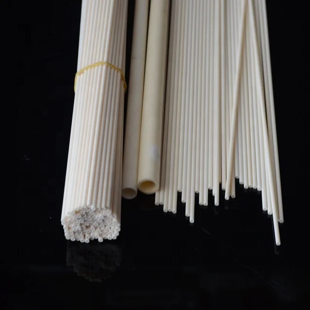 High alumina 99 resistor 2mm wear resisting stick alumina ceramic insulator tube