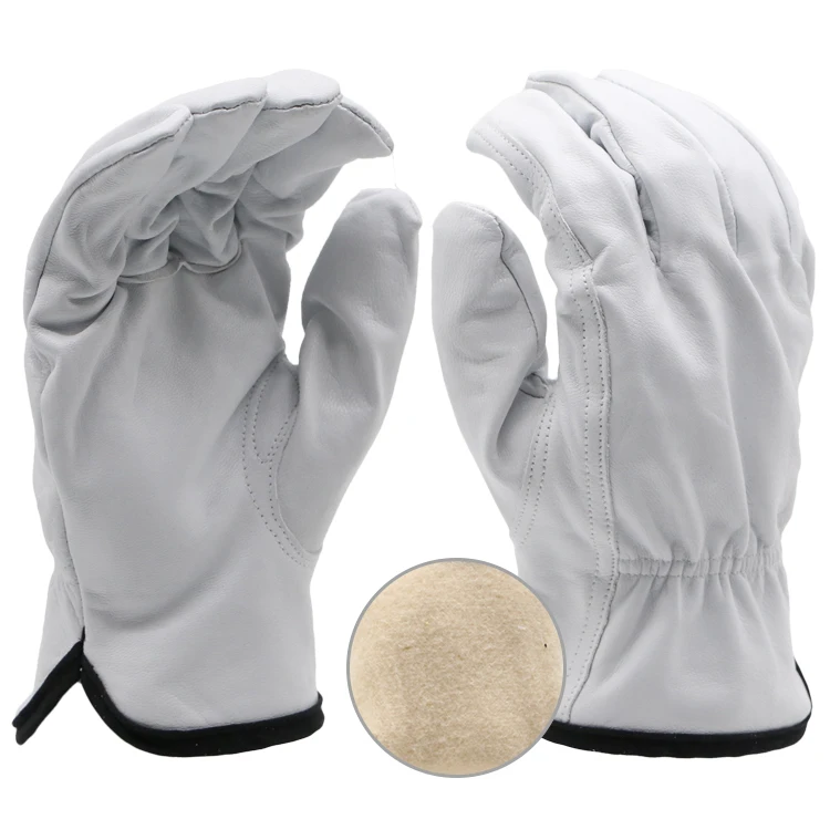 ENTE SAFETY Light and comfortable cow grain leather 3M Thinsulate Liner durable driving gloves leather