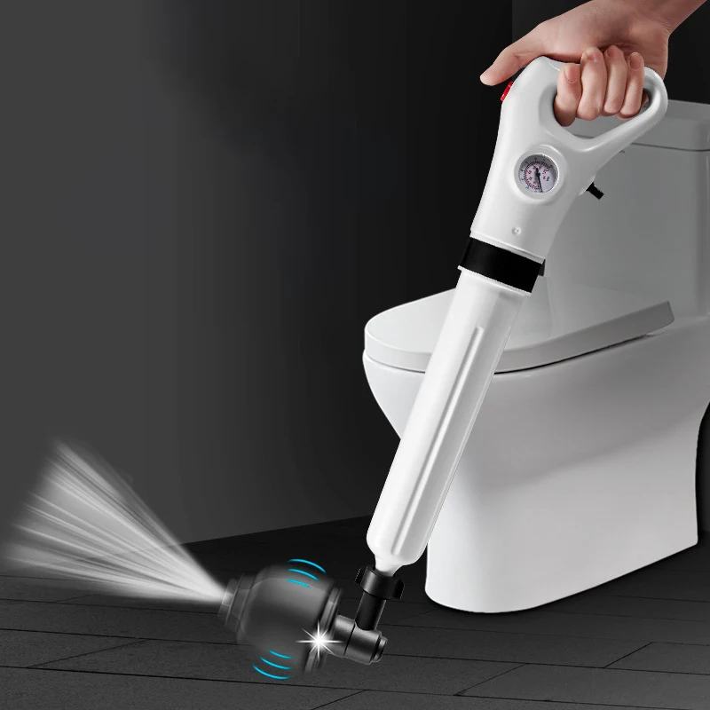 Toilet Pipe Desatascadores Air Pressure Toilet Floor Drain Sewer Dredge Cleaner High Pressure Toilet Plungers