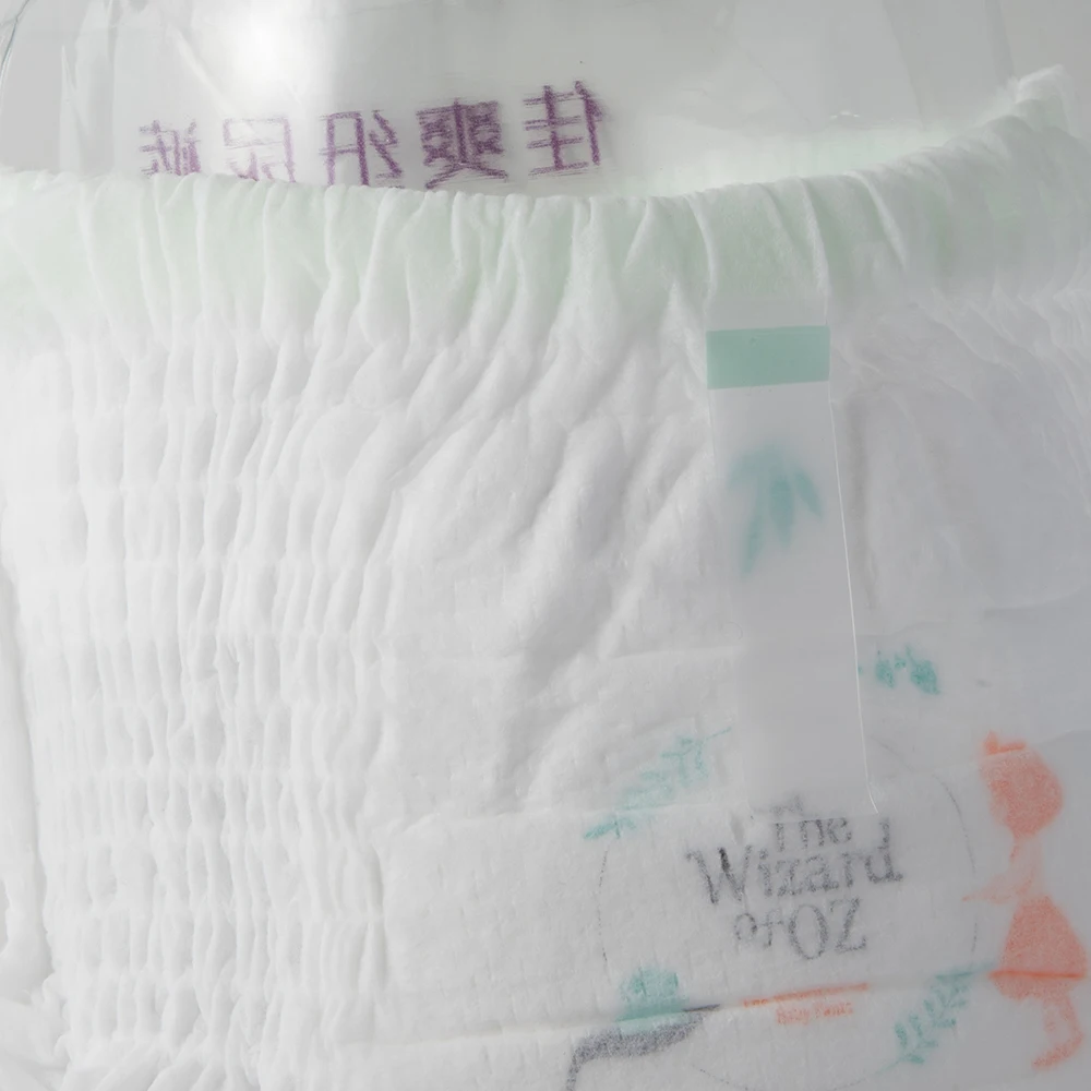 Elastic Back Waistband Cheap Soft And Thin Fluff Pulp Wholesale Baby Diaper