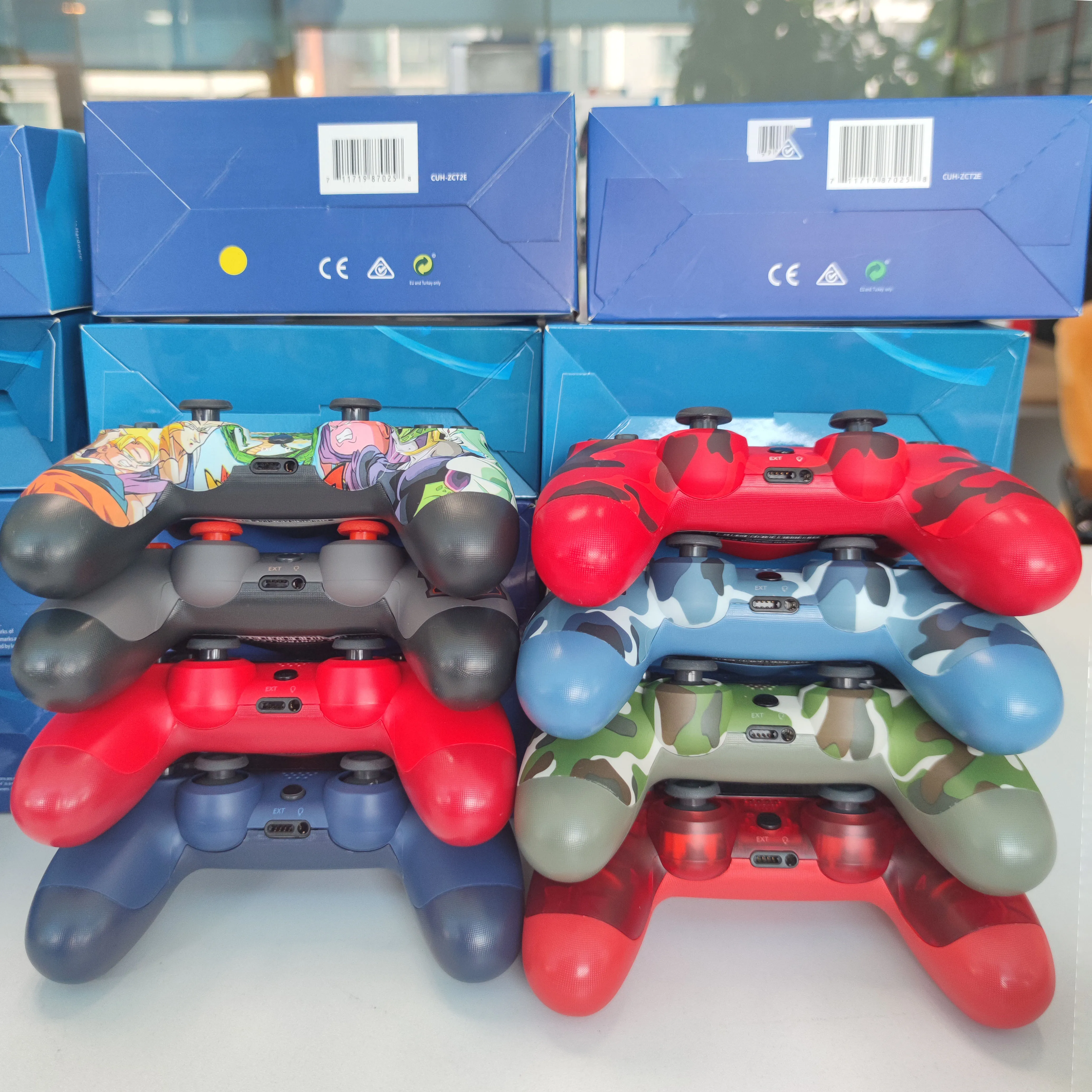 Many Colors Joystick 4 Wireless BT Game Console Gamepad For Custom ps4 Controller PS4 Game Controller