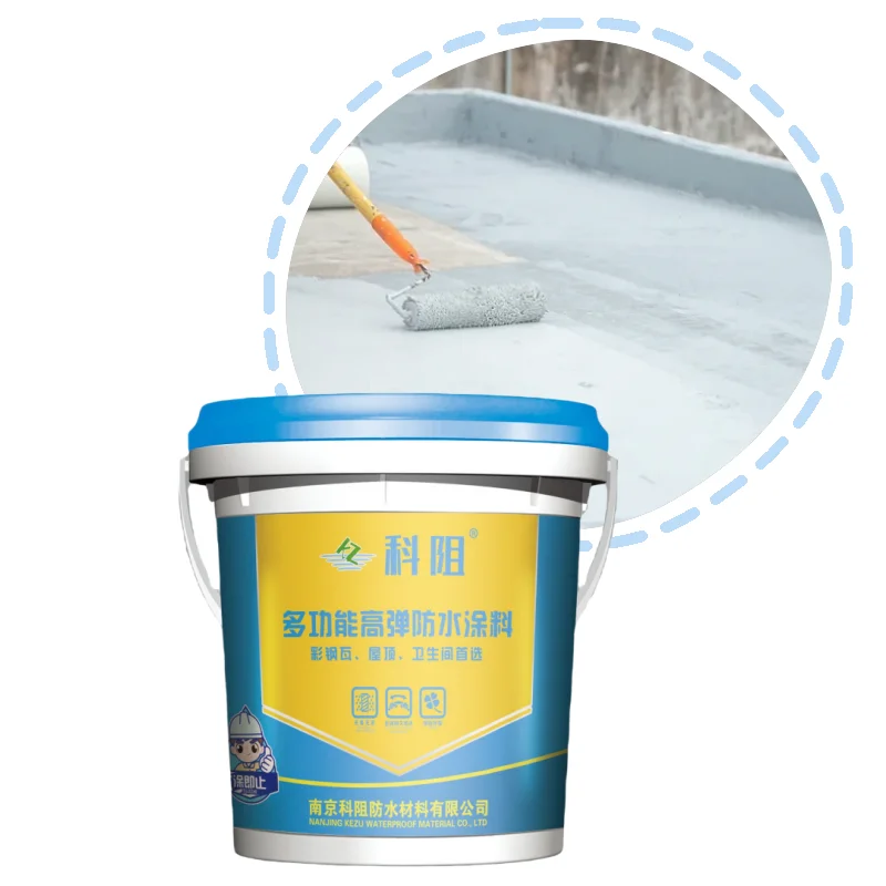 Wholesale Hot Sale High Elastic PU Waterproof Coating Roof Crack Repair Waterproofing Coating Polyurethane Paint