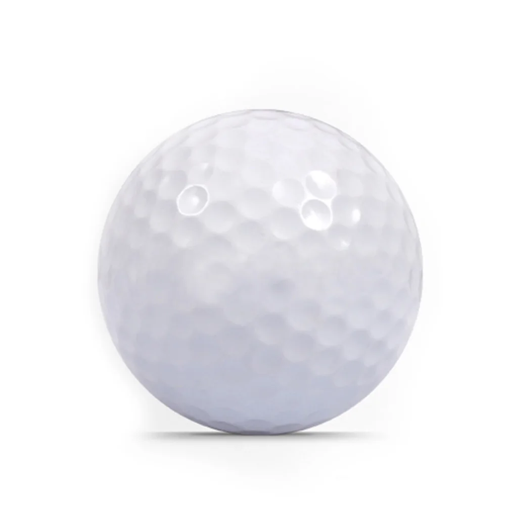 PU White Golf Ball 42.6mm High Elasticity Surlyn Material Durable and Soft for Golf Game Driving Range