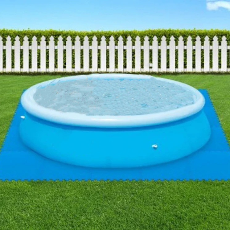 Inflatable pool mat Interlocking swimming pool floor mat Protector EVA Foam Waterproof Floor Mat for wholesale