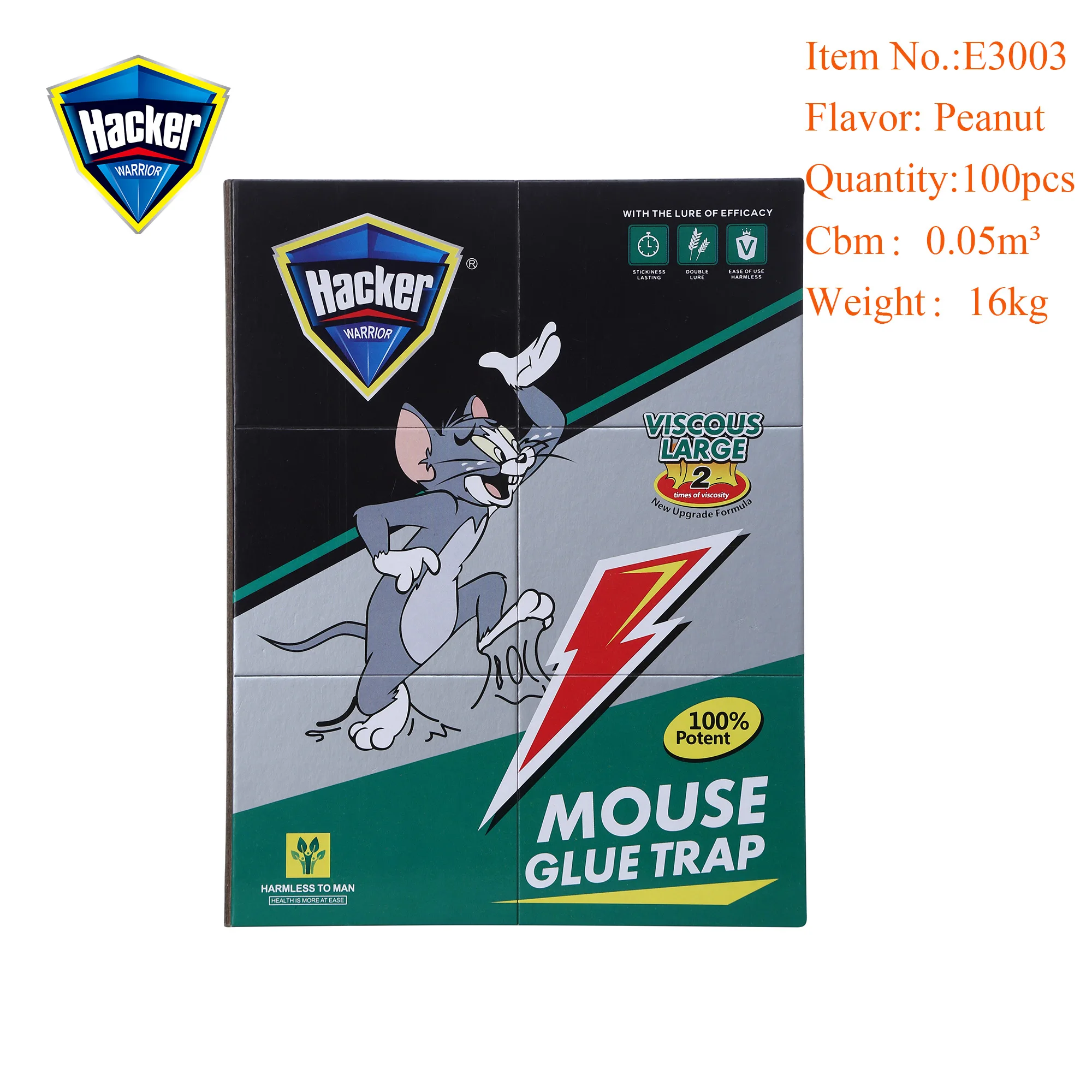 Customize Hot Sell High Effective Rat Catcher Mouse Glue Board Traps Sticky Rat Traps