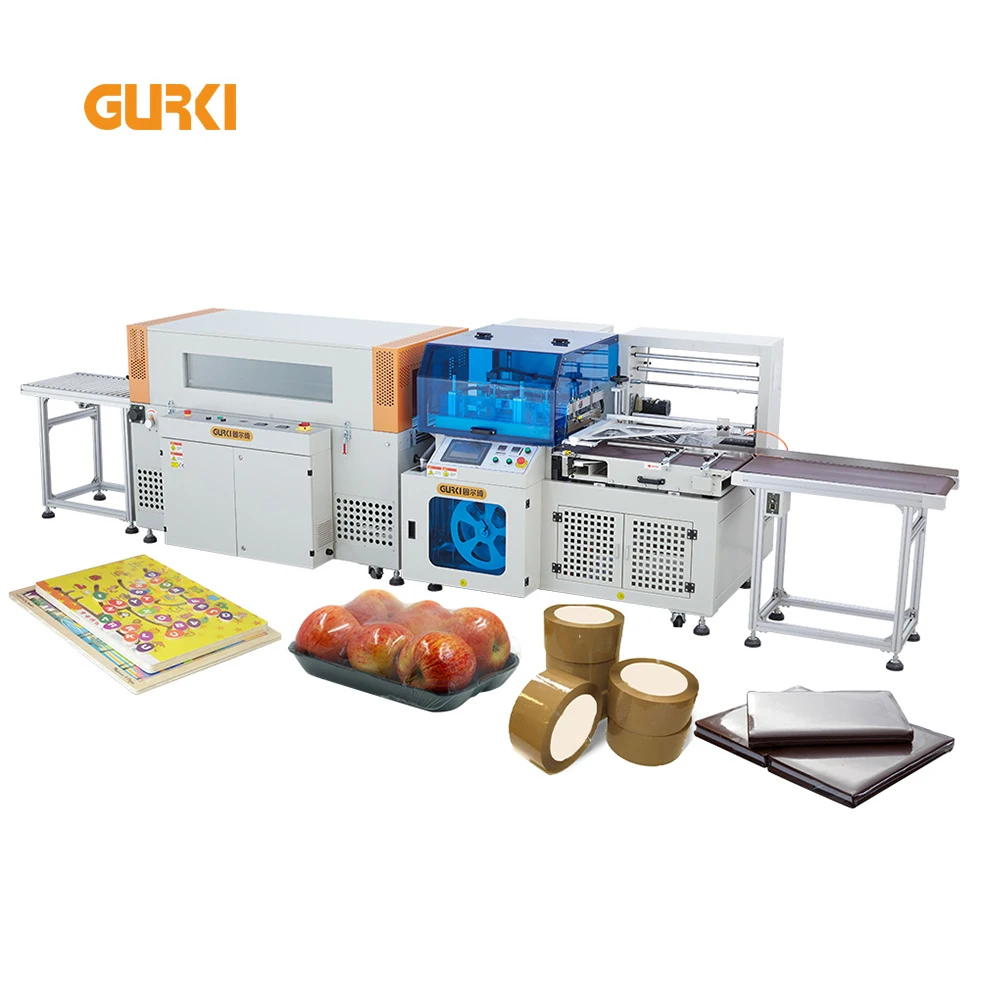 Hot Sale Wood Packing Automatic L Bar Side Sealing Packaging Wrap Plastic Film Shrink Wrapping Machine