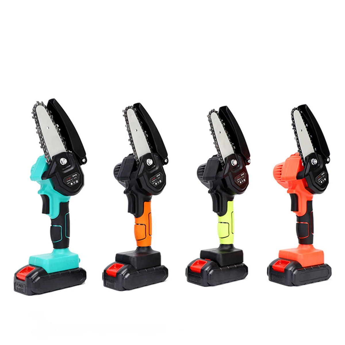 Lithium powered portable small rechargeable electric power mini handheld hand tree cutting homelite cordless battery chainsaw