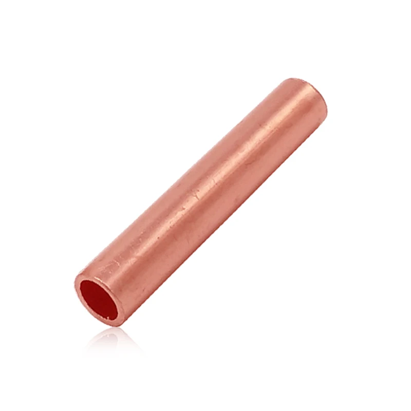 
Copper Wire Cable Hole Passing Connecting Tube Electrical Crimp Terminal Ferrule Lug 