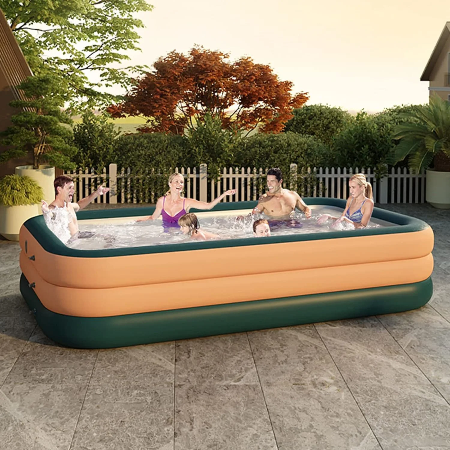 Multifunctional PVC Inflatable Swim Pool Family Outdoor Swimming Pool Indoor Kids Toy Ball Pit Pool  Customizable