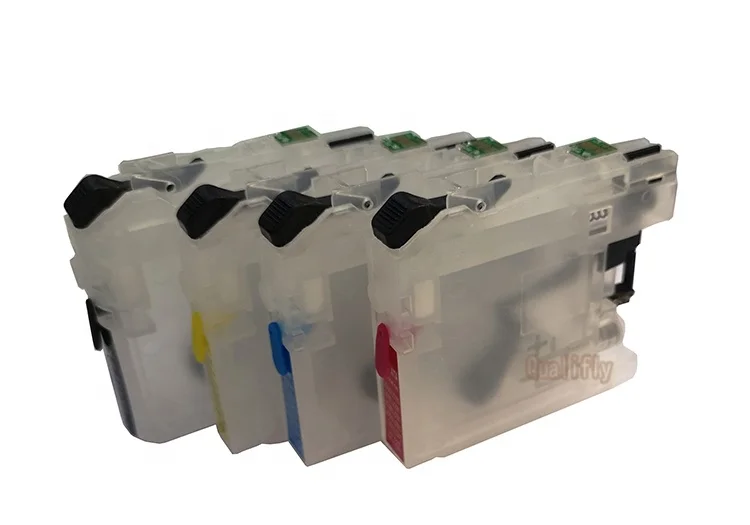 compatible brother cartridge empty ink tank LC 123  Refill  Ink  Cartridge for brother DCP-J132W /J152W /J552W