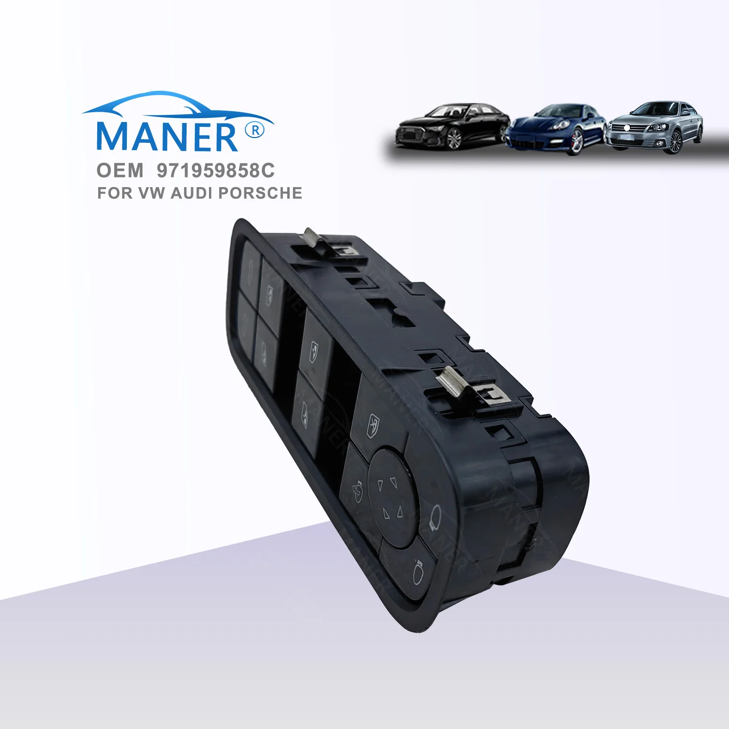 MANER 971959858C Electrical Parts Power Window Lifter Switch For Porsche Macan Panamera 2017-