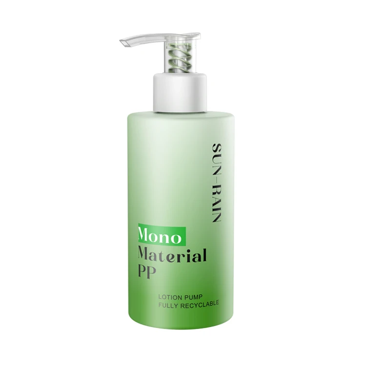 Hot Sale All Plastic mono PP Spring Lotion Pump Liquid Soap Dispenser plastic bottle pump
