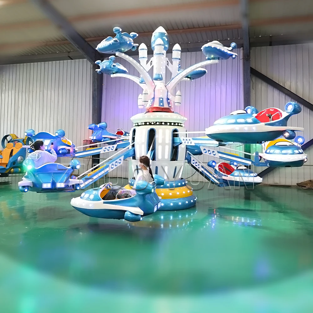High quality theme park self control plane outdoor children and adults amusement airplane rides