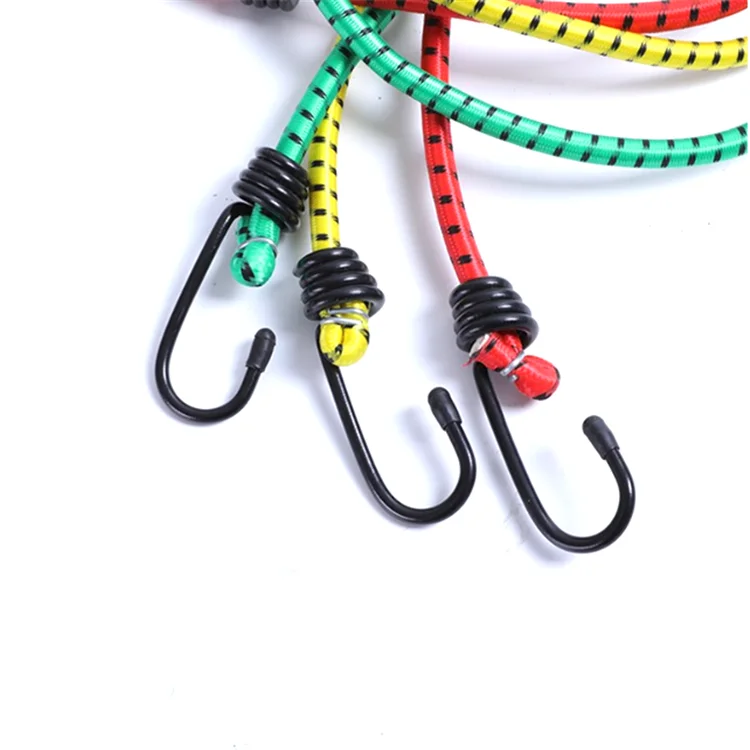 Эластичные ремни с зажимами, оптовая продажа, эластичная веревка для багажа, велосипеда, мотоцикла, задняя полка, эластичный ремешок с h