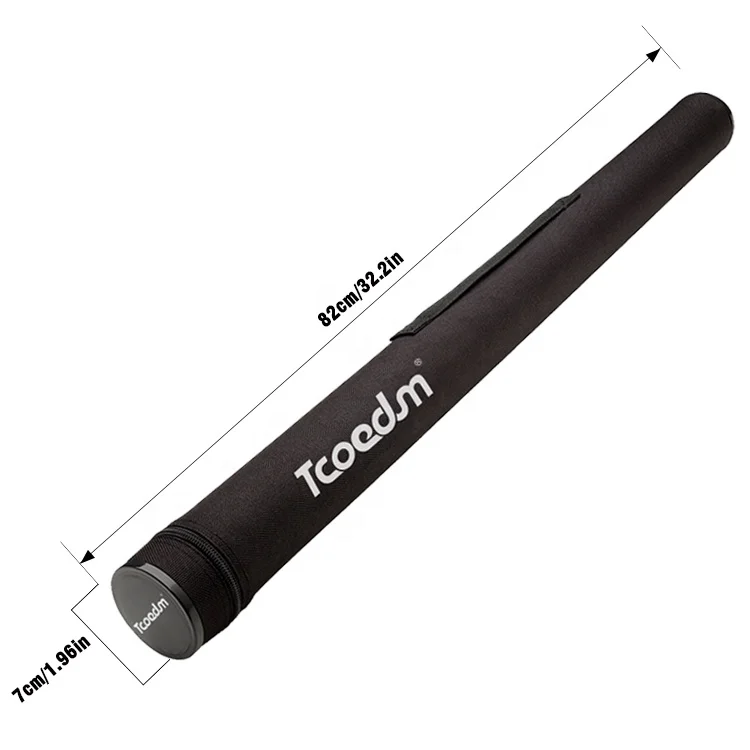 TCOEDM 12ft 14ft custom fly pole case fly rod combo fishing fly bamboo rods kit