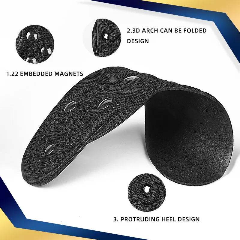 Sports & Comfort Acupressure Magnetic Therapy Insoles for Foot Massaging Shoe Insoles with Magnetic Shoe Insoles