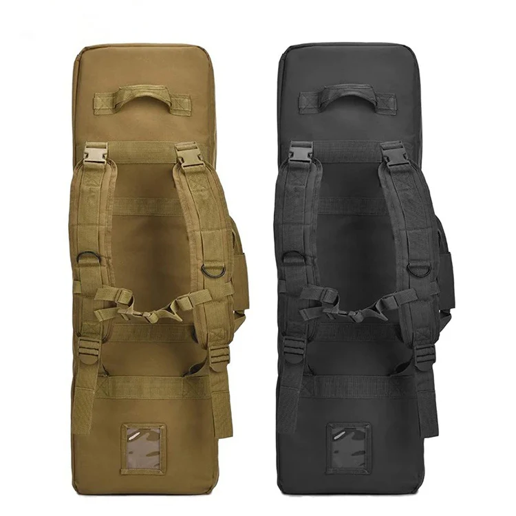 Tactical Rifle Case Double Gun Backpack Pistol Firearm Molle System Rucksack Transportation Carbine Bag