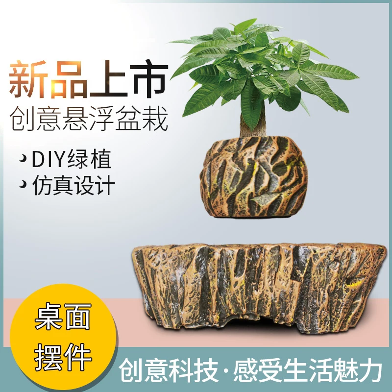 HCNT air bonsai Levitation bonsai pot Desktop decoration gift