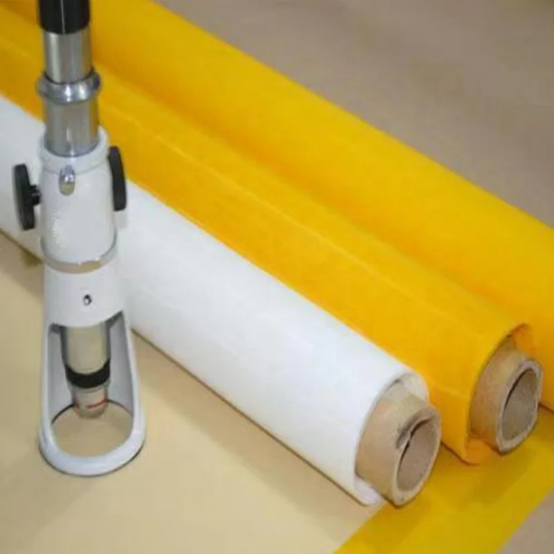 Yellow Acid-Resistant Polyester Single Filament New Printing Screen Printing Bolt Cloth Printing Ink Retail Home Use