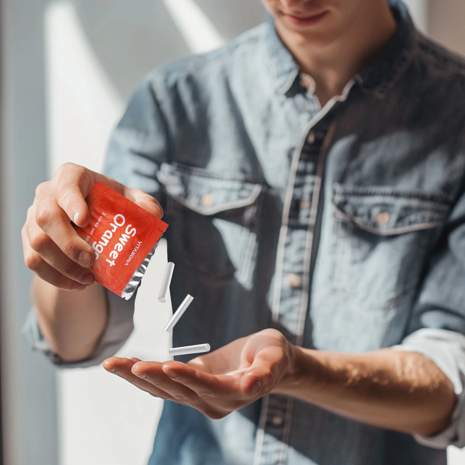 Nasal Aromatherapy Essential Oil Inhaler, Quit Smoking Inhaler Stick, Wooden Personal Diffuser for Essential Oils