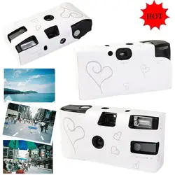 OurWarm рекламный подарок простой глянцевый 35 мм белый одноразовый фотоаппарат для свадьбы любой вечеринки