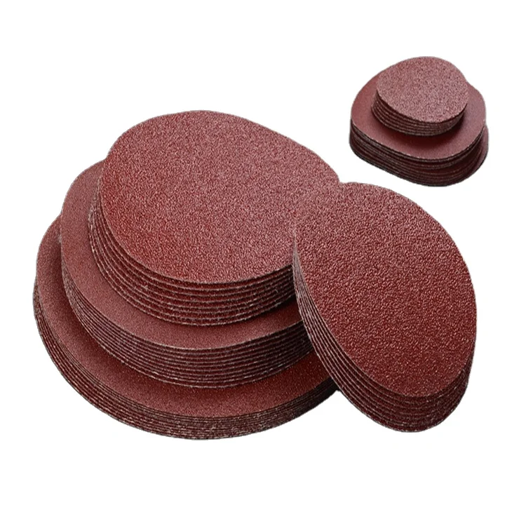 6 inch For wood working metal furniture stone sand paper 5 inch 8 holes Aluminium Oxide circle sanding disc