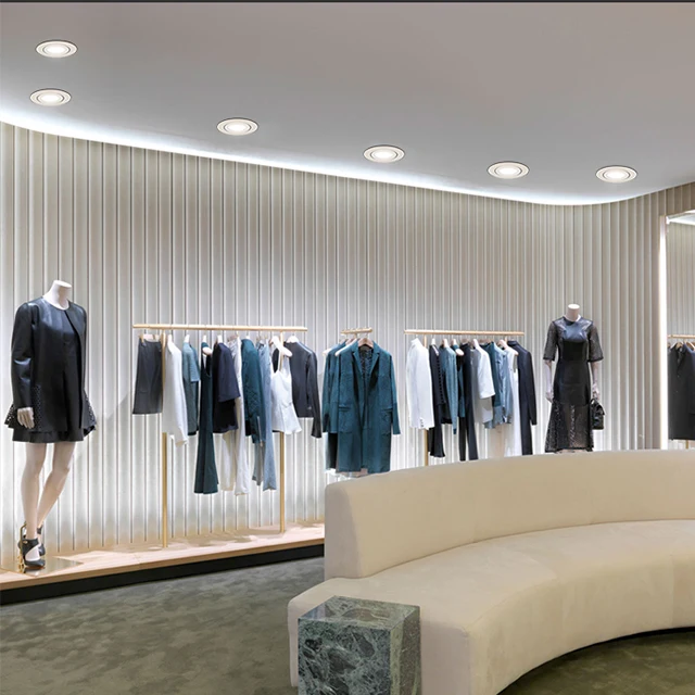 
Office hotel shop white indoor round 25W projection moving head uk recessed cob led spotlight lamp lighting with cut out 120mm 