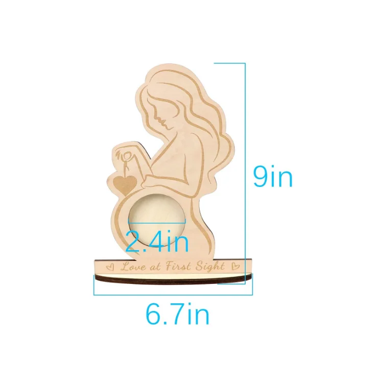 Baby First Photo Ultrasound Frame Sonogram Frames Pregnancy Wood Photo Frame Baby