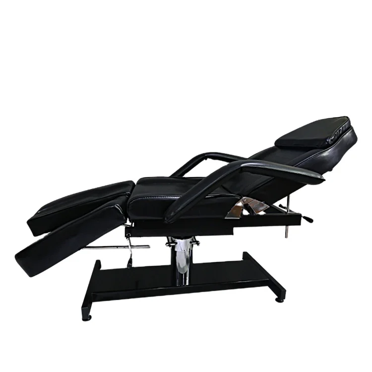 Metal Base Comfortable Hydraulic Tattoo Chair Spa Equipment Beauty Massage Bed