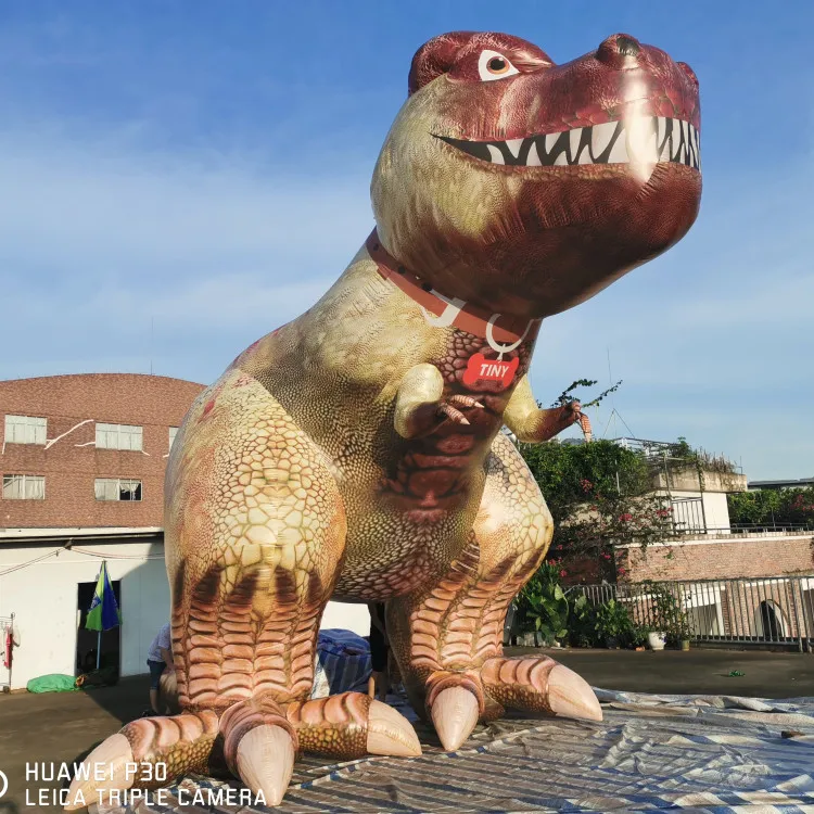 Halloween dinosaur standing decorations advertising inflatable animal giant inflatable dinosaur for advertising inflatable