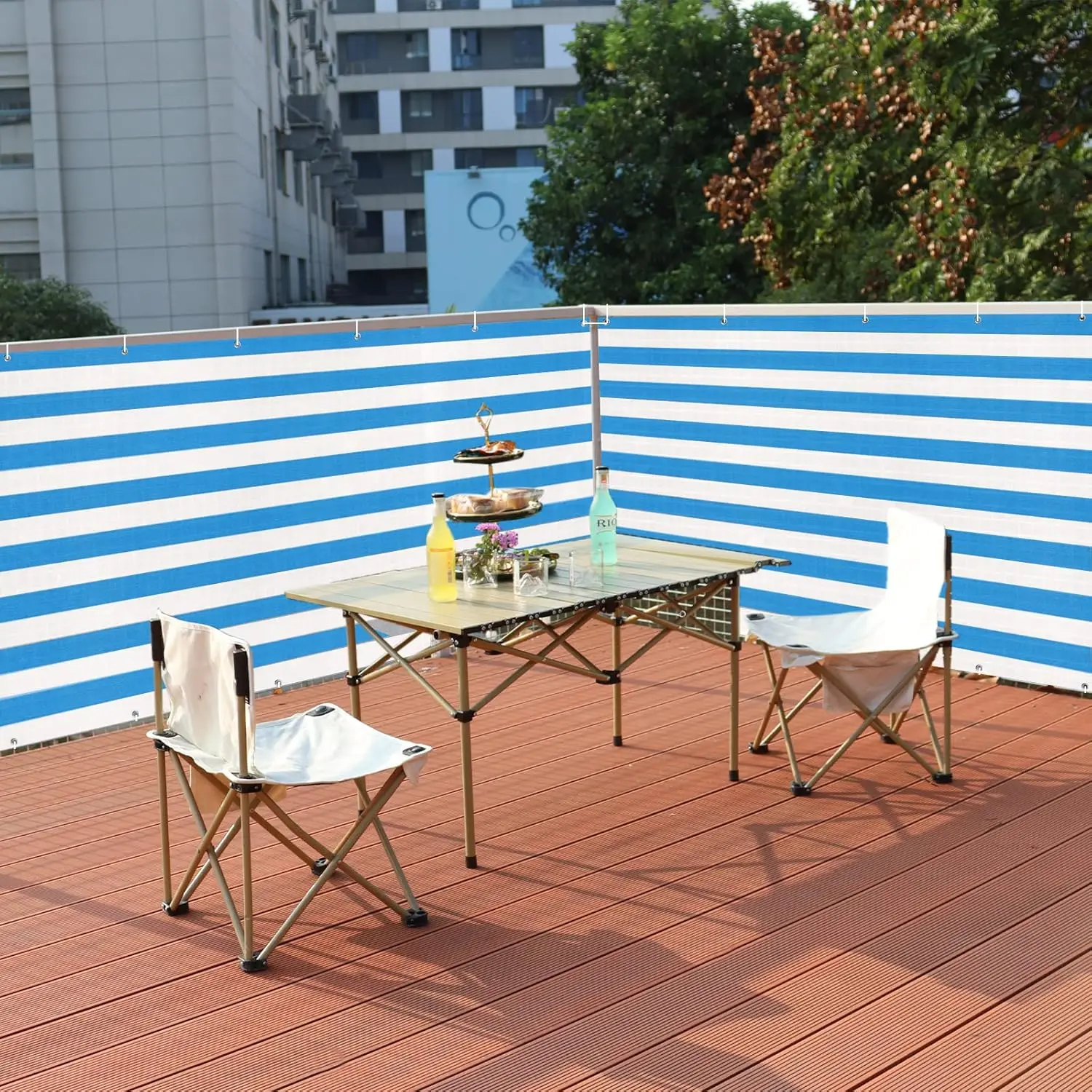 3*16ft  Balcony shading mesh privacy screen fence net privacy net polyethylene safety net fence screen panel