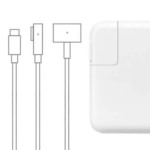 
factory whole sale high original quality 45w 60w 85w notebook adapter charger for apple macbook magsafe 1 2 charger T / L 