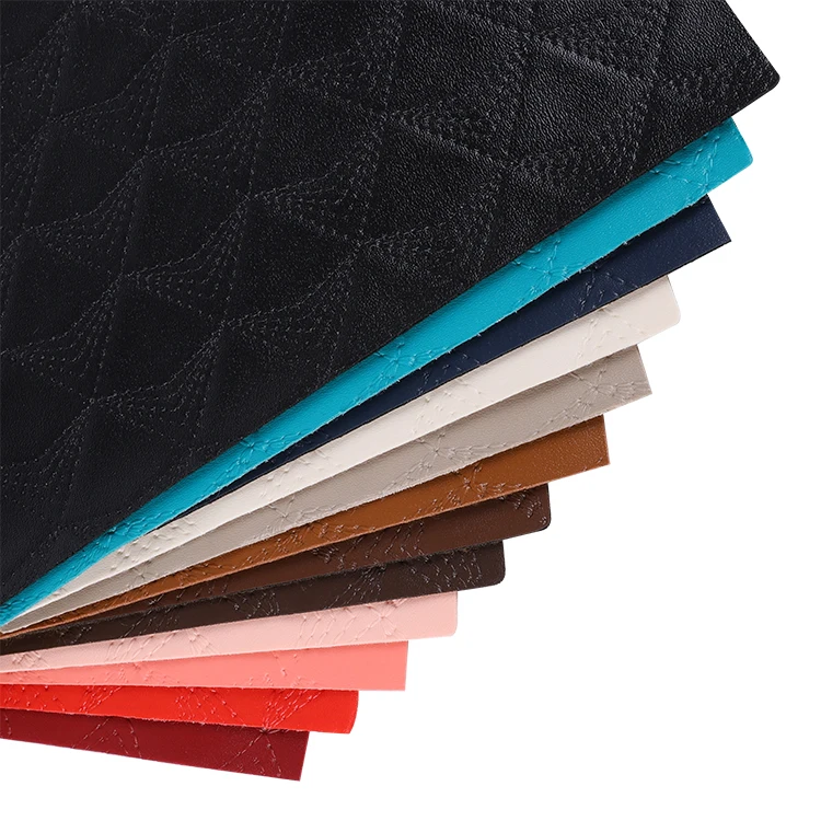 Wholesale Synthetic Leather Sheets Nonwoven Faux Leather Fabric designer faux leather For Shoe Shopping Bag Luggage