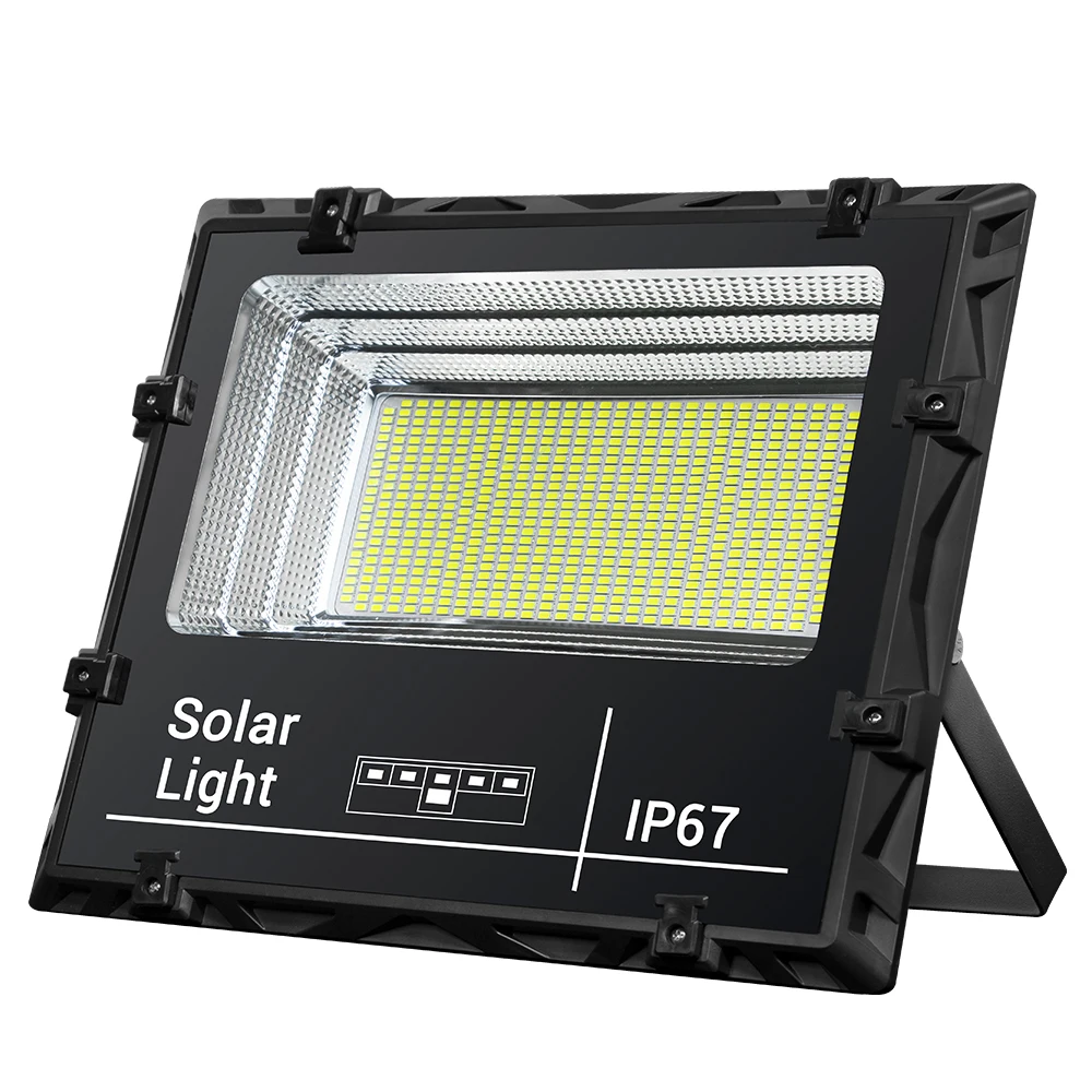 500W, 1000W, 2000W solar outdoor ABS waterproof IP65 remote-controlled floodlight