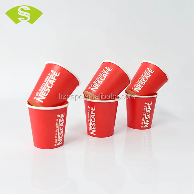 
foodgrade custom logo printing pe coated paper cup 