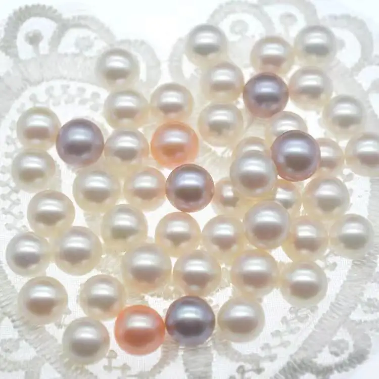Wholesale Freshwater Seed Pearl Strand White 2.5-12mm Round Loose Pearl for Jewelry Making