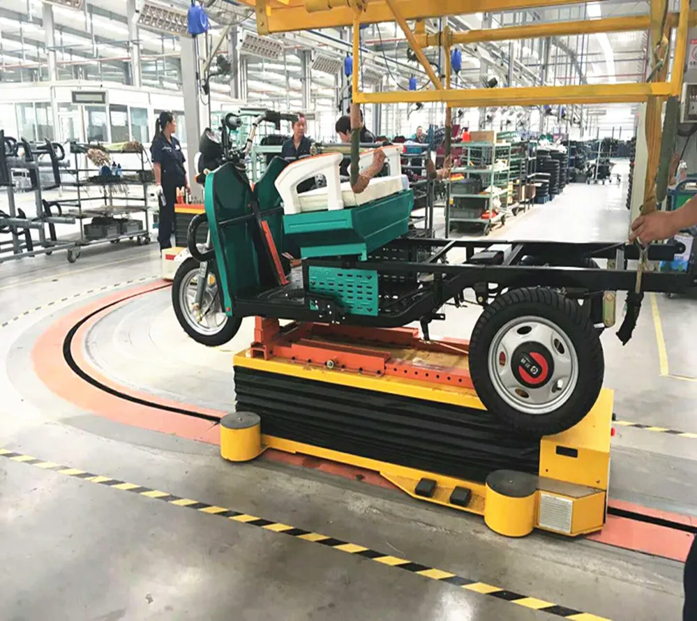 Tricycle assembly production line new Conveyor