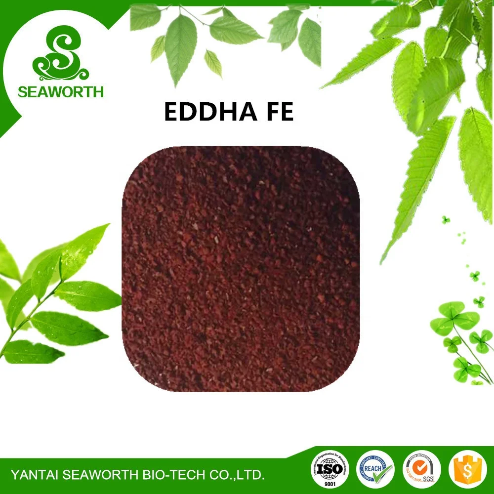 Высококачественные злаки eddha fe 6% для