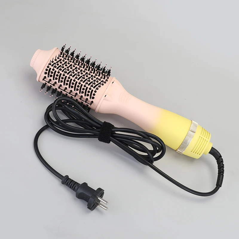 Custom One Step Hair Dryer Hair Curler Dryer Brush Rotating Hair Dryer Brush Hot Air Comb Blowout Brush