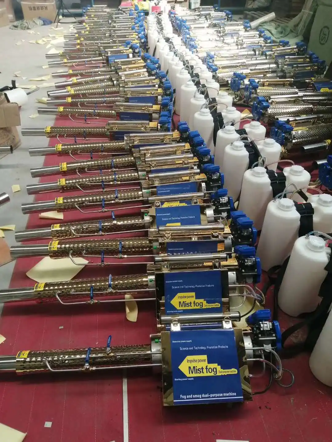 High Quality Industrial Agricultural Electric Metal Steel Box Stainless Pump Thermal Fogger Fogging Machine