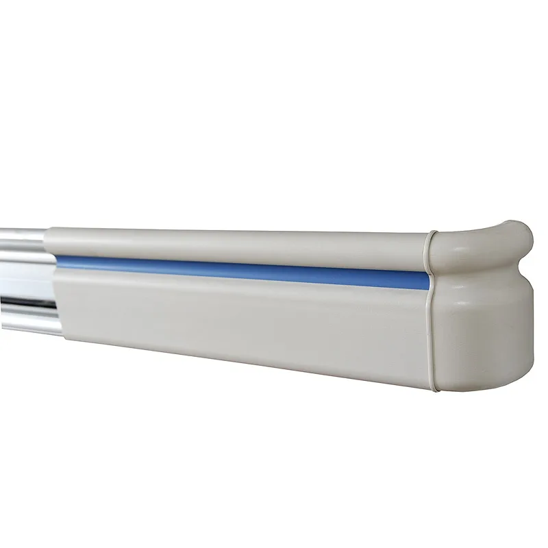 15 colors available hand railing hospital pvc corridor crash rail for hospital