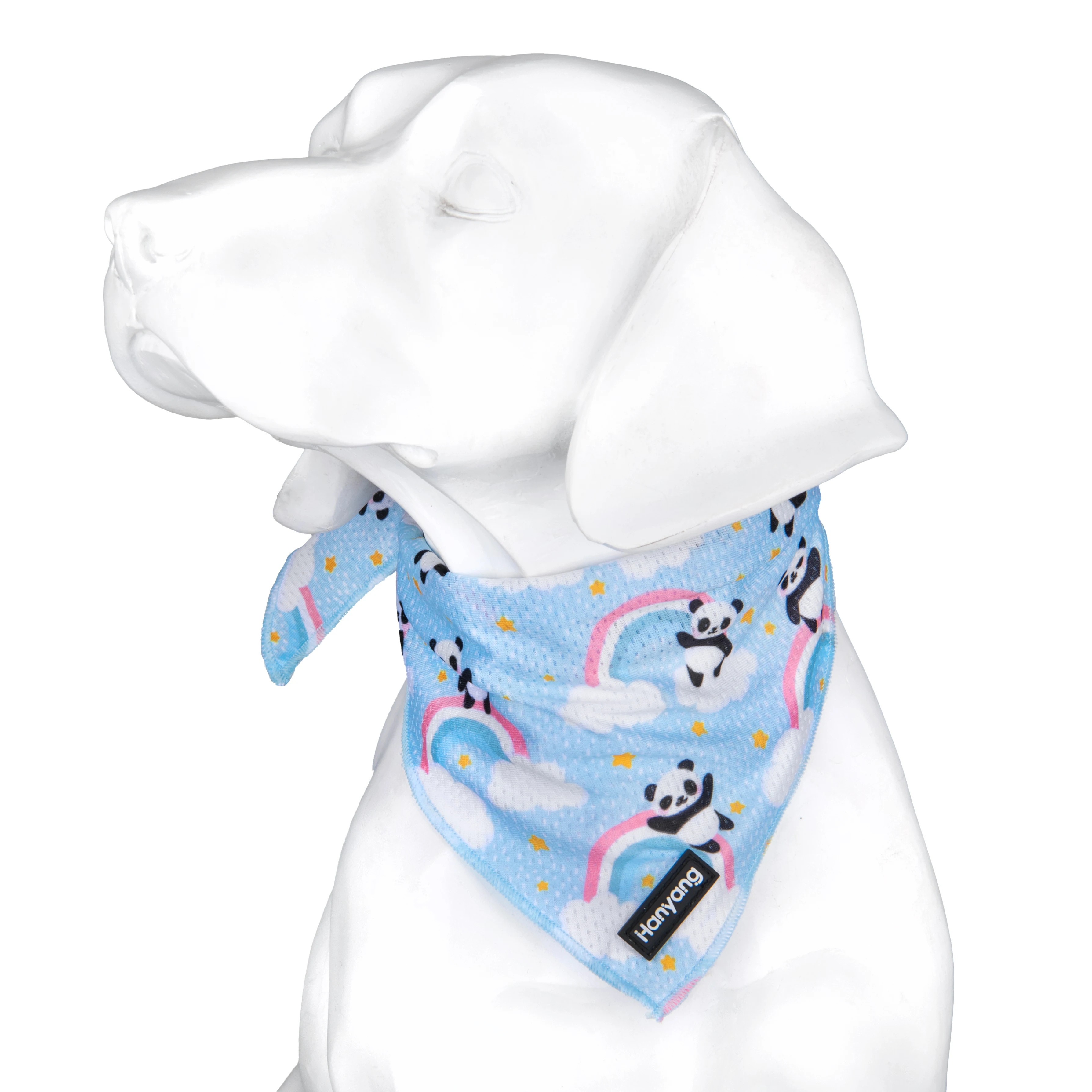 Custom Pet Dog Bandana Reversible Dog Scarf Adjustable printed Dog Bandanna