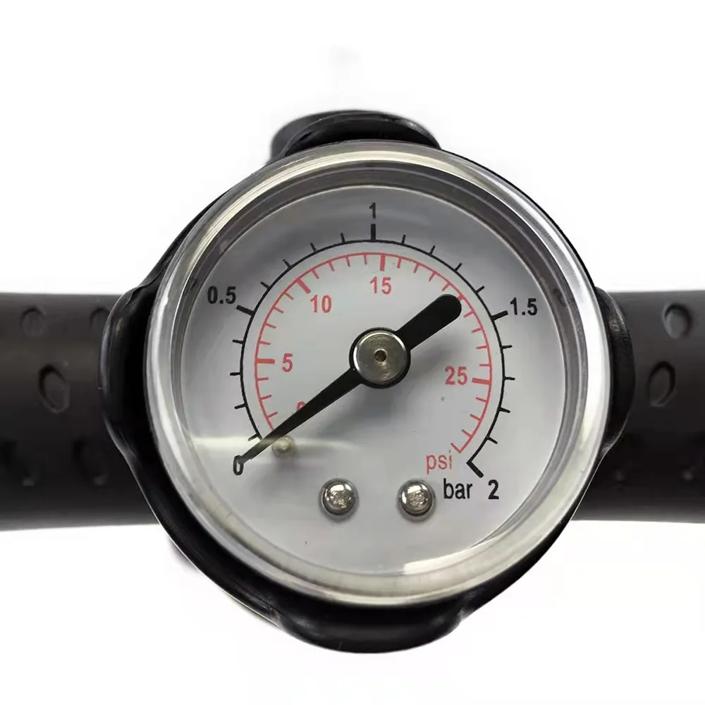 Double Action High Pressure Manual Gas Pump Swimming Pool Inflatable Toys Air Hand Pump 15 PSI 2.5L Yellow Middle Size Hand Pump