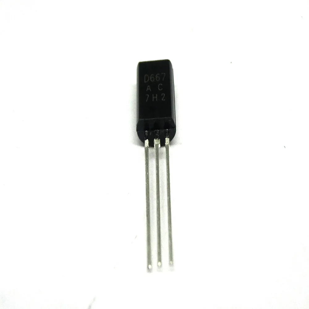 hxyddzNEW D667 TO-92L Transistor 2SD667