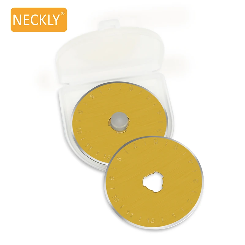 Stainless Steel Japanese Steel Gold 45mm Rotary Cutter Blade